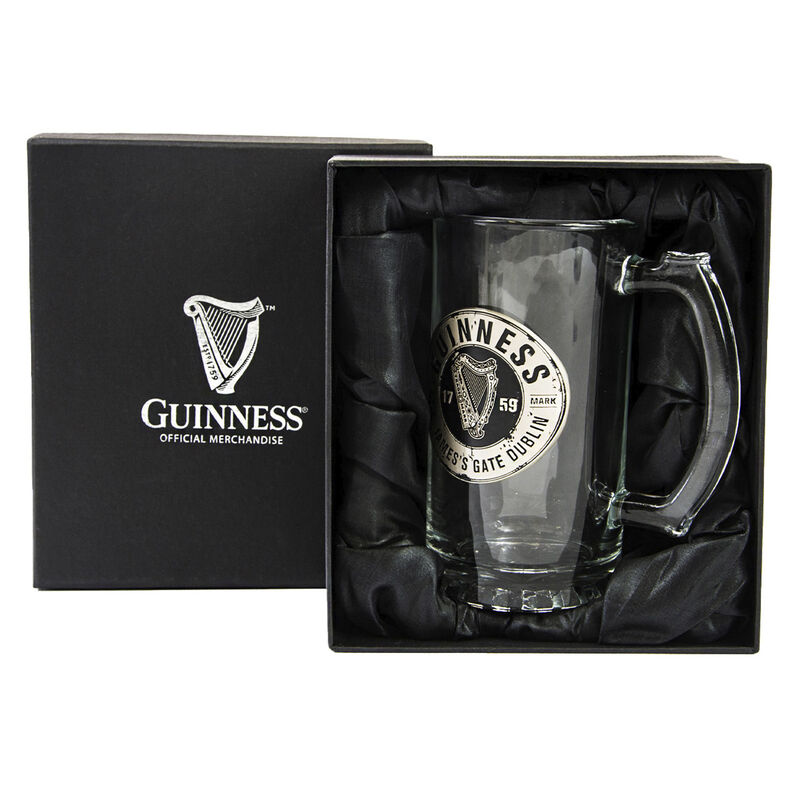 Official Guinness Tankard With Engraving and Gift Box